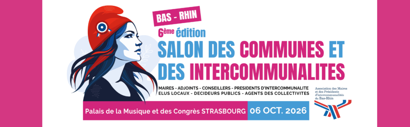 Salon des communes du Bas-Rhin 6 octobre 2026